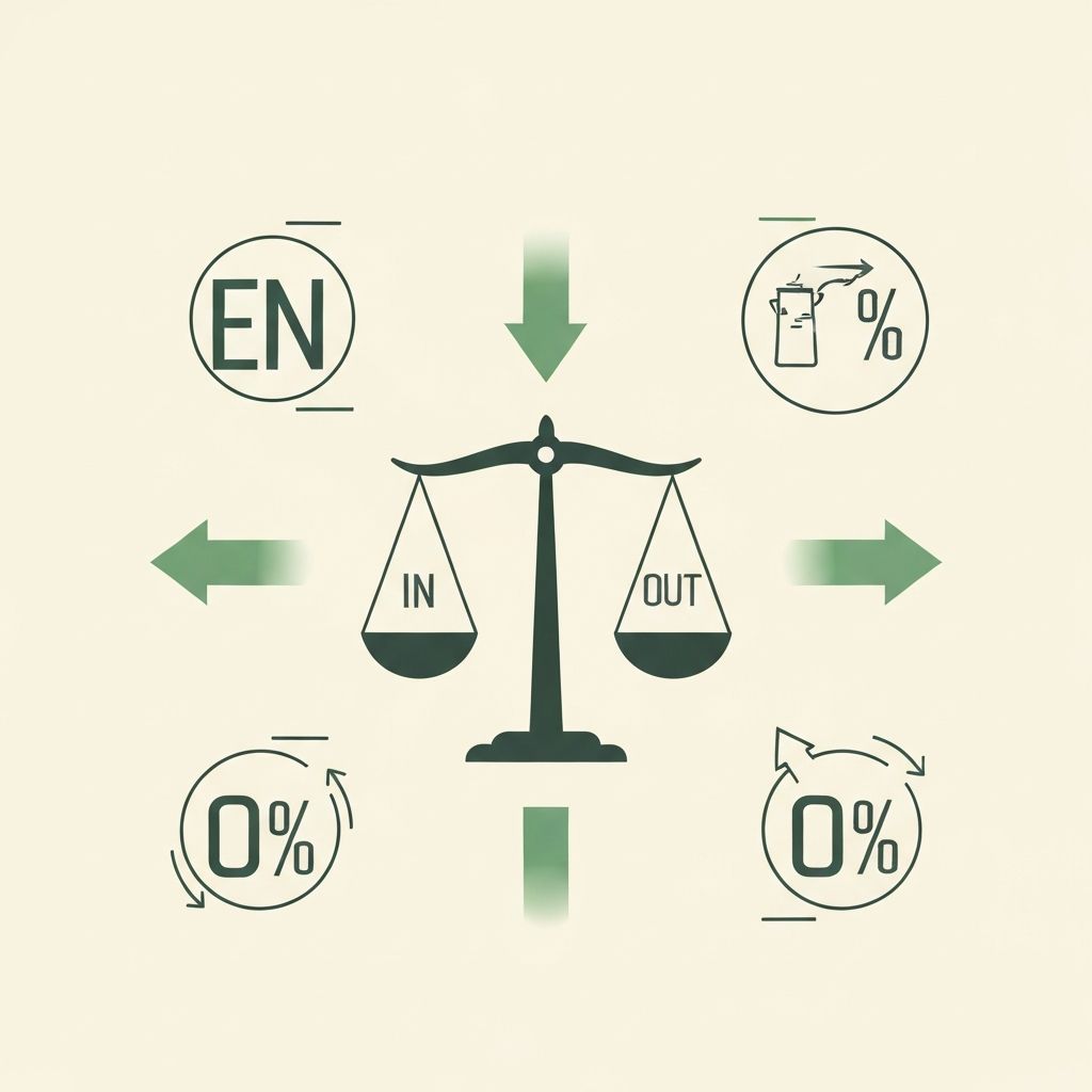 Scientific concept of energy balance
